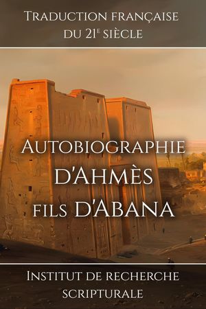 Autobiographie d'Ahmès fils d'Abana