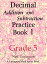 Decimal Addition and Subtraction Practice Book 1, Grade 5Żҽҡ[ Ned Tarrington ]