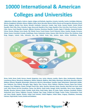 10000 International and American Colleges and Universities