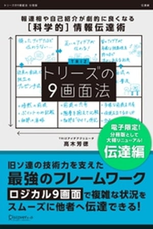 トリーズの９画面法【伝達編】 報連相や自己紹介が劇的に良くなる[科学的]情報伝達術