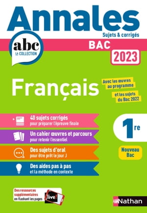 Annales BAC 2023 - Français Tle