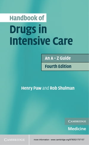 Handbook of Drugs in Intensive Care