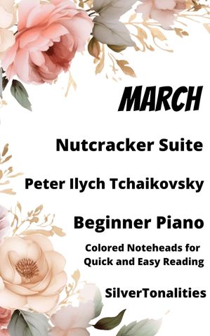 March Nutcracker Suite Beginner Sheet Music with Colored Notation