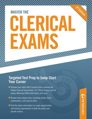 Master the Clerical Exams【電子書籍】[ Peterson's ]