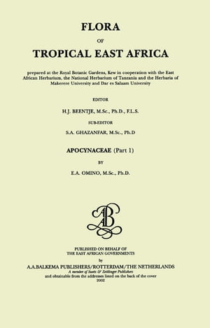 Flora of Tropical East Africa - Apocynaceae (2002)【電子書籍】[ E. A. Omino ]