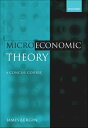 Microeconomic Theory A Concise Course【電子書籍】 James Bergin