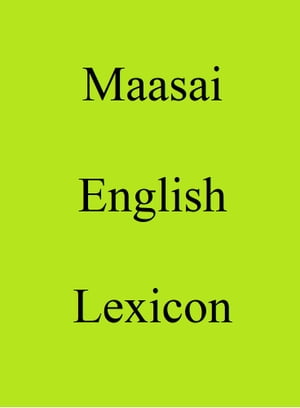 Maasai English Lexicon
