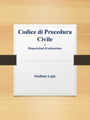 Codice di procedura civile