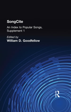 SongCite An Index to Poular Songs, Supplement 1Żҽҡ