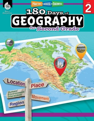 180 Days of Geography for Second Grade: Practice, Assess, Diagnose