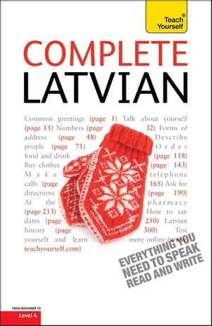 Complete Latvian Beginner to Intermediate Book and Audio Course