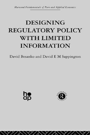 Designing Regulatory Policy with Limited Information