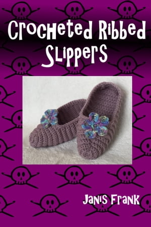 Crocheted Ribbed Slippers【