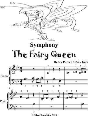 Symphony Fairy Queen Beginner Piano Sheet Music