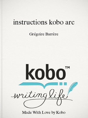 instructions kobo arc