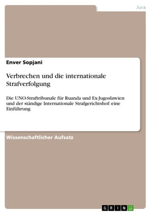 Verbrechen und die internationale Strafverfolgung