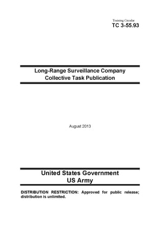 Training Circular TC 3-55.93 Long-Range Surveillance Company Collective Task Publication August 2013