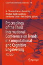 Proceedings of the Third International Conference on Trends in Computational and Cognitive Engineering TCCE 2021【電子書籍】