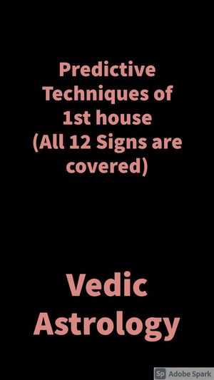 Predictive Techniques of 1st house Vedic Astrology【電子書籍】 Saket Shah