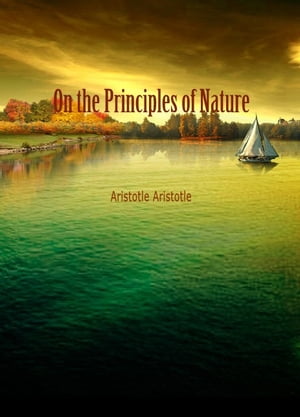 Onthe Principles Of Nature