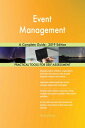 ＜p＞How will decision-making succession be determined in the event management personnel are unavailable? Is there any cost for parking? Providing official updates? What data sources do you need to log? How would the incident response team analyze and validate an incident?＜/p＞ ＜p＞Defining, designing, creating, and implementing a process to solve a challenge or meet an objective is the most valuable role… In EVERY group, company, organization and department.＜/p＞ ＜p＞Unless you are talking a one-time, single-use project, there should be a process. Whether that process is managed and implemented by humans, AI, or a combination of the two, it needs to be designed by someone with a complex enough perspective to ask the right questions. Someone capable of asking the right questions and step back and say, 'What are we really trying to accomplish here? And is there a different way to look at it?'＜/p＞ ＜p＞This Self-Assessment empowers people to do just that - whether their title is entrepreneur, manager, consultant, (Vice-)President, CxO etc... - they are the people who rule the future. They are the person who asks the right questions to make Event Management investments work better.＜/p＞ ＜p＞This Event Management All-Inclusive Self-Assessment enables You to be that person.＜/p＞ ＜p＞All the tools you need to an in-depth Event Management Self-Assessment. Featuring 1040 new and updated case-based questions, organized into seven core areas of process design, this Self-Assessment will help you identify areas in which Event Management improvements can be made.＜/p＞ ＜p＞In using the questions you will be better able to:＜/p＞ ＜p＞- diagnose Event Management projects, initiatives, organizations, businesses and processes using accepted diagnostic standards and practices＜/p＞ ＜p＞- implement evidence-based best practice strategies aligned with overall goals＜/p＞ ＜p＞- integrate recent advances in Event Management and process design strategies into practice according to best practice guidelines＜/p＞ ＜p＞Using a Self-Assessment tool known as the Event Management Scorecard, you will develop a clear picture of which Event Management areas need attention.＜/p＞ ＜p＞Your purchase includes access details to the Event Management self-assessment dashboard download which gives you your dynamically prioritized projects-ready tool and shows your organization exactly what to do next. You will receive the following contents with New and Updated specific criteria:＜/p＞ ＜p＞- The latest quick edition of the book in PDF＜/p＞ ＜p＞- The latest complete edition of the book in PDF, which criteria correspond to the criteria in...＜/p＞ ＜p＞- The Self-Assessment Excel Dashboard＜/p＞ ＜p＞- Example pre-filled Self-Assessment Excel Dashboard to get familiar with results generation＜/p＞ ＜p＞- In-depth and specific Event Management Checklists＜/p＞ ＜p＞- Project management checklists and templates to assist with implementation＜/p＞ ＜p＞INCLUDES LIFETIME SELF ASSESSMENT UPDATES＜/p＞ ＜p＞Every self assessment comes with Lifetime Updates and Lifetime Free Updated Books. Lifetime Updates is an industry-first feature which allows you to receive verified self assessment updates, ensuring you always have the most accurate information at your fingertips.＜/p＞画面が切り替わりますので、しばらくお待ち下さい。 ※ご購入は、楽天kobo商品ページからお願いします。※切り替わらない場合は、こちら をクリックして下さい。 ※このページからは注文できません。