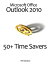 Microsoft Office Outlook 2010 50+ Time Savers