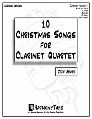 10 Christmas Songs for Clarinet Quartet