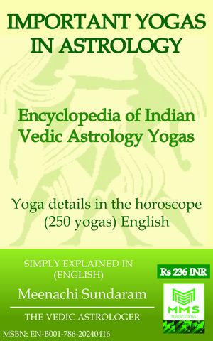 IMPORTANT YOGAS IN ASTROLOGY [Explained in Paragraphs)