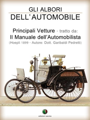 Gli albori dell’automobile - Principali vetture