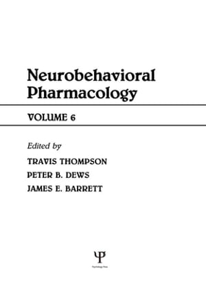 Advances in Behavioral Pharmacology