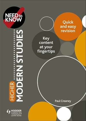 Need to Know: Higher Modern Studies