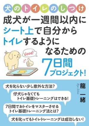 犬のトイレのしつけ。成犬が一週間以内にシート上で自分からトイレするようになるための7日間プロジェクト！