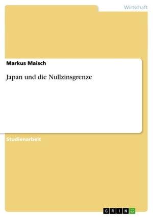 Japan und die Nullzinsgrenze