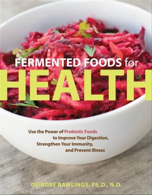 ＜p＞＜strong＞“[M]ore than a mere cookbook . . . a solid volume of science and cookery that offers a wealth of information for those looking to improve their health.” ー＜em＞Library Journal＜/em＞＜/strong＞＜/p＞ ＜p＞Fermented foods have shown to be beneficial for a number of health conditions including candida overgrowth, IBS and digestive difficulties, sugar/carb cravings, and other inflammatory disorders. What’s more, science is starting to show that our modern lifestyle of completely eschewing bacteria via pasteurized foods, hand sanitizers, disinfectants, and antibiotics is actually making us more, not less, susceptible to illness and allergies. Regular inclusion of fermented foods in the diet naturally combats bad bacteria and strengthens the immune system. ＜em＞Fermented Foods for Health＜/em＞ includes meal plans of fermented foods for addressing specific ailments and repairing the metabolism. Seventy-five delicious recipes show readers how to ferment everything from meats to vegetables, fruits, and dairyーand how to utilize each of them for specific health benefits such as balancing the body’s PH, increasing enzyme production, and strengthening immunity.＜/p＞画面が切り替わりますので、しばらくお待ち下さい。 ※ご購入は、楽天kobo商品ページからお願いします。※切り替わらない場合は、こちら をクリックして下さい。 ※このページからは注文できません。