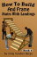 How To Build And Frame Stairs With Landings