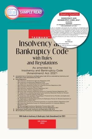 Taxmann’s Insolvency and Bankruptcy with Rules and Regulations