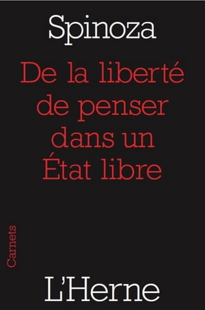 De la libert? de penser dans un ?tat libre