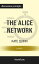 The Alice Network: A Novel