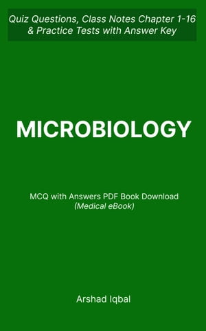 Microbiology MCQs PDF Book (Medical Microbiology eBook Download)