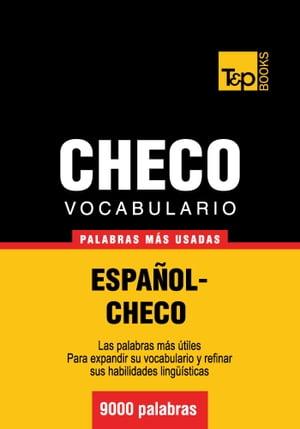 Vocabulario español-checo - 9000 palabras más usadas