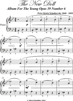 The New Doll Album for the Young Op 39 No 6【電子書籍】[ Peter Ilyich Tchaikovsky ]