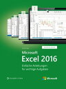 Microsoft Excel 2016 (Microsoft Press) Einfache Anleitungen f?r wichtige Aufgaben