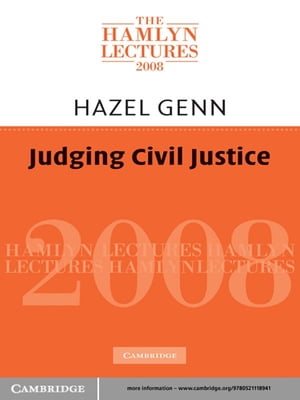 Judging Civil Justice