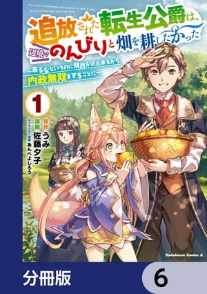 追放された転生公爵は、辺境でのんびりと畑を耕したかった 〜来るなというのに領民が沢山来るから内政無双をすることに〜【分冊版】　6