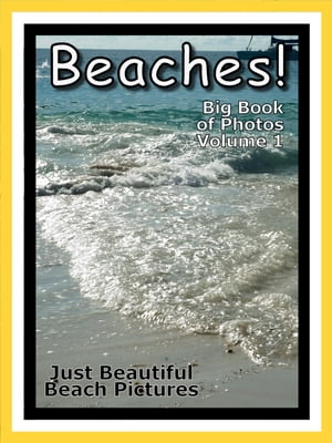 Just Beach Photos! Big Book of Ocean Beaches Photographs & Pictures Vol. 1