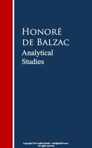 Analytical Studies【電子書籍】[ Honore de Balzac ]