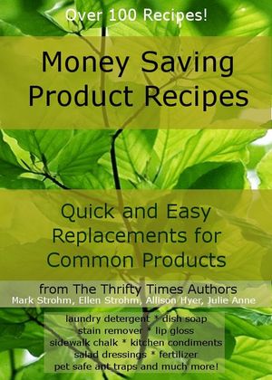 Money Saving Product Recipes