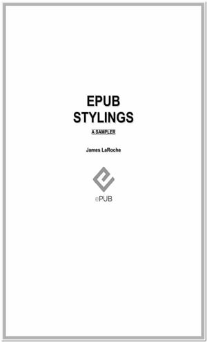 ePub Stylings