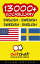 13000+ English - Swedish Swedish - English Vocabulary