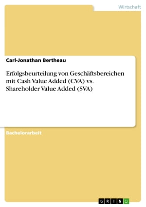 ＜p＞Bachelorarbeit aus dem Jahr 2011 im Fachbereich BWL - Controlling, Note: 1,0, Katholische Universit?t Eichst?tt-Ingolstadt (Lehrstuhl f?r Allgemeine Betriebswirtschaftslehre und Unternehmensrechnung), Sprache: Deutsch, Abstract: Der Shareholder Value hat sich in den vergangenen Jahren immer mehr als zentrale unternehmenspolitische Zielsetzung etabliert. Seinen Ursprung hat die Unternehmensausrichtung am Shareholder Value in der allgemein als Pionierwerk der wertorientierten Unternehmensf?hrung angesehenen Ver?ffentlichung 'Creating Shareholder Value' von Alfred Rappaport. Die der wertorientierten Unternehmensf?hrung zugrunde liegende Idee ist, dass alle Unternehmensaktivit?ten auf die Steigerung des Verm?gens der Eigent?mer ausgerichtet sein m?ssen. Als Ausl?ser der steigenden Bedeutung der Wertorientierung werden die im Zuge der Globalisierung und Liberalisierung ver?nderten Rahmenbedingungen an den internationalen Kapitalm?rkten angesehen. Unter den Unternehmen besteht ein starker Wettbewerb um Beteiligungskapital, da den Aktion?ren eine hohe Anzahl an Anlagem?glichkeiten zur Verf?gung steht. Somit ist es f?r kapitalmarktorientierte Unternehmen essentiell, den Wert des Unternehmens f?r die Eigent?mer zu steigern. Eine weitere wichtige Entwicklung ist, dass Unternehmen zunehmend nach Gesch?ftsbereichen organisiert sind. Der Trend zu einer Delegation von Entscheidungskompetenzen und einer damit verbundenen Dezentralisierung ist schon seit geraumer Zeit auszumachen. Untermauert wurde diese Entwicklung insbesondere durch die verst?rkte Einf?hrung von Holdingkonstruktionen, die durch ein hohes Ma? an Delegation gekennzeichnet sind. Unternehmen werden als Portfolio von Gesch?ftsfeldern strukturiert, die eine hohe Flexibilit?t hinsichtlich Umstrukturierungen, Akquisitionen oder Desinvestitionen der Teileinheiten erm?glichen. Mit der Ausrichtung vieler Unternehmen an der Steigerung des Shareholder Value als zentrale unternehmenspolitische Zielsetzung, steigt die Notwendigkeit des Einsatzes von Performancegr??en, die geeignet sind, den Erfolg der einzelnen Gesch?ftsbereiche aus einer wertorientierten Perspektive zu beurteilen. In der Literatur wurde bereits fr?h festgestellt, dass die sogenannten traditionellen Kennzahlen diesbez?glich erhebliche M?ngel aufweisen. Ausgehend von dieser Kritik hat sich eine Vielzahl von unterschiedlichen wertorientierten Managementkonzepten entwickelt, die vielfach von Beratungsgesellschaften konzipiert wurden. [...]＜/p＞画面が切り替わりますので、しばらくお待ち下さい。 ※ご購入は、楽天kobo商品ページからお願いします。※切り替わらない場合は、こちら をクリックして下さい。 ※このページからは注文できません。